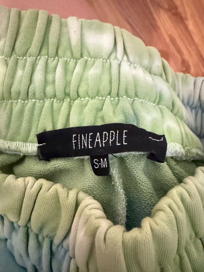 Yeşil Batik Desenli Mini Şort - Görsel 3