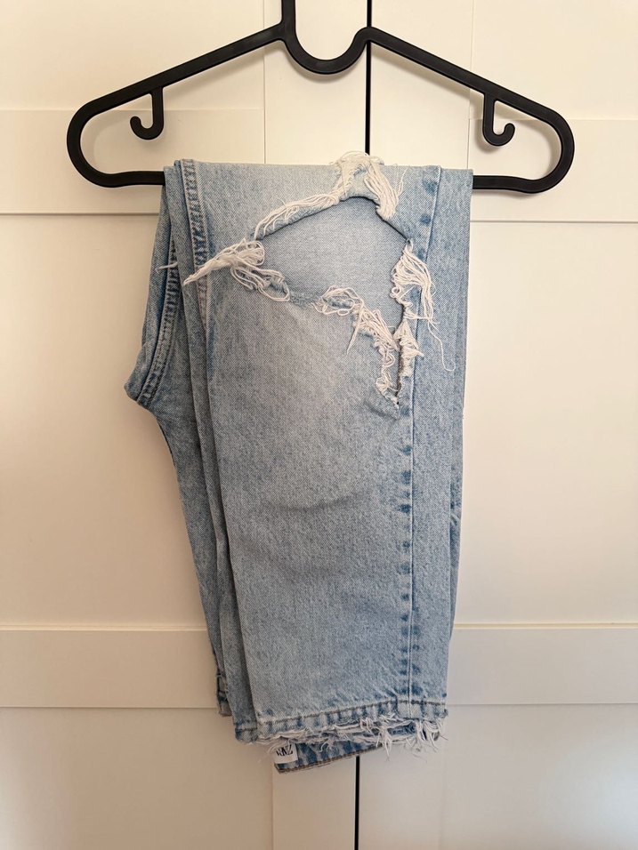 Mavi Mom Kadın Kot Pantolon - Görsel 2