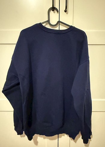 Kadın Mavi Baskılı Bohem Sweatshirt - Görsel 2