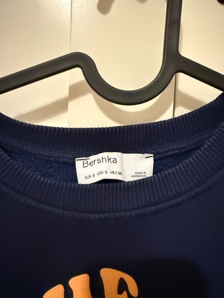 Kadın Mavi Baskılı Bohem Sweatshirt - Görsel 3