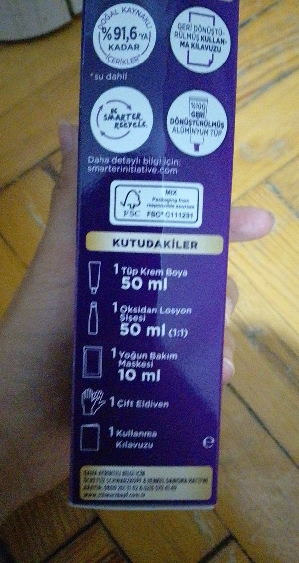 5-68 Kestane Saç Boyası Uzun Süre Kalıcı palette - Görsel 4