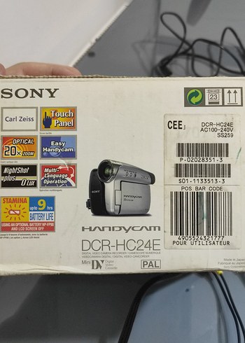 Sony Video Kamera Adaptörü - Şarj aleti ve kabloları - Görsel 5