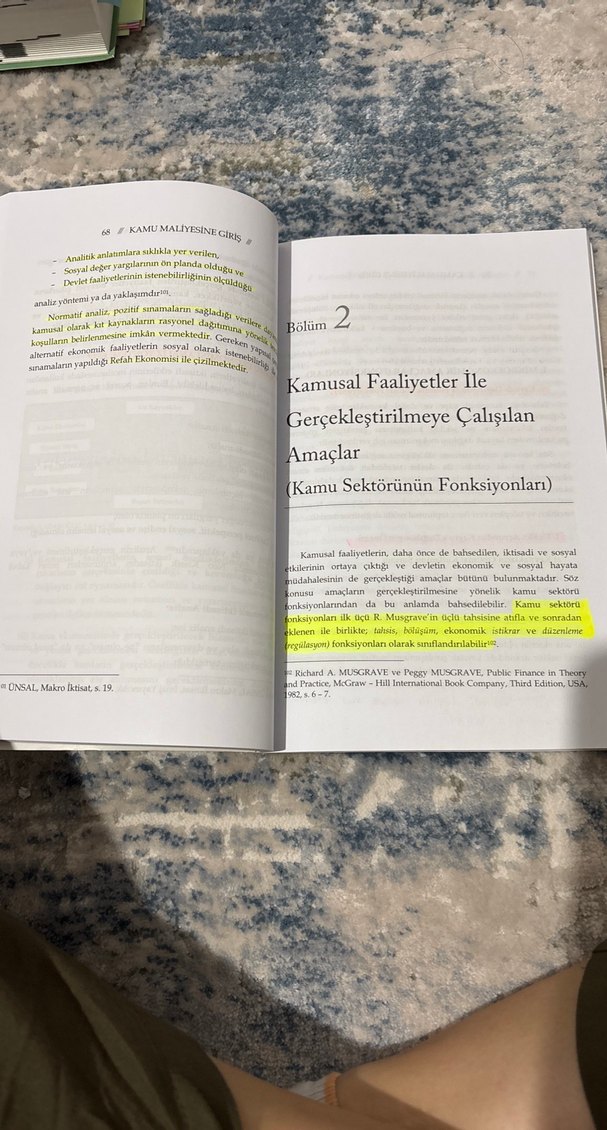 Kamu Maliyesine Giriş - 4. Baskı - Görsel 2