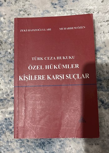 Türk Ceza Hukuku Özel Hükümler Kitabı