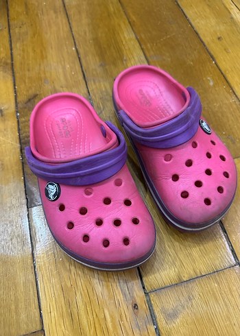 Kız Çocuk Pembe Renkli Bağlamalı Terlik