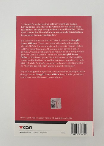 Sevgili Arsız Ölüm - Latife Tekin