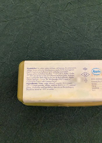 Dönem ürünü dondurma kutusu - Görsel 5