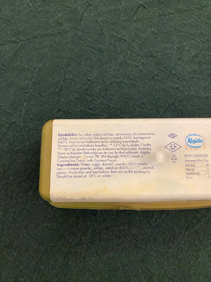 Dönem ürünü dondurma kutusu - Görsel 5