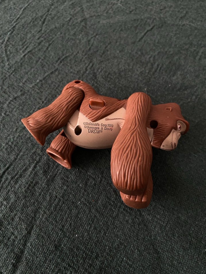 Disney TARZAN 1999 McDonalds figürü - Görsel 3