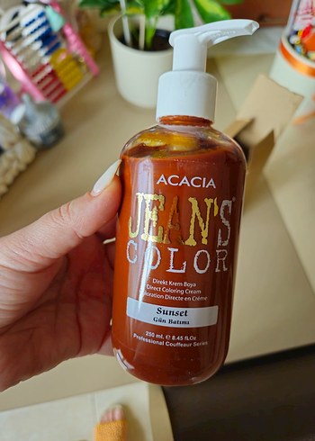 Acacia Jeans Color Sunset Saç Boyası 250 ml - Görsel 2
