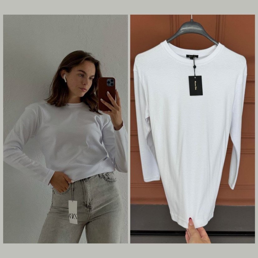 Büyük beden pamuklu üst - Görsel 2