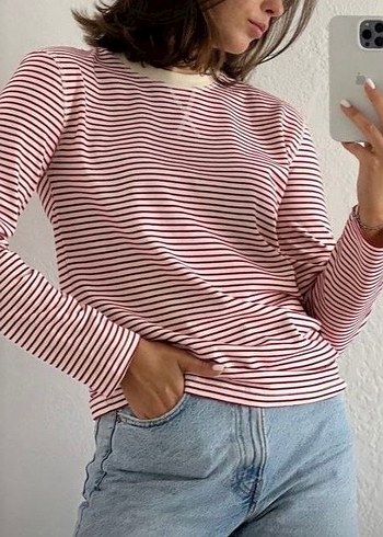 Premium Kalitede Çizgili Basic - Görsel 4