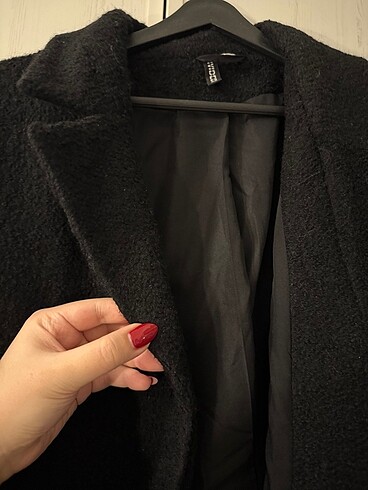 l Beden siyah Renk H&M Kaban