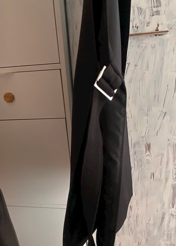 Koton Koton Business Yanları Yırtmaçlı Kemer Detaylı Kruvaze Yelek