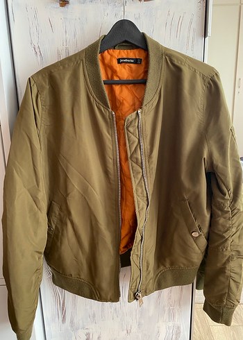 Stradivarius Haki Bomber Ceket