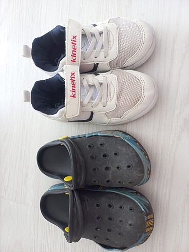 Erkek çocuk spor ayakkabı sneaker terlik