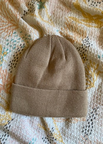 Bej Örgü Kadın Bere - Görsel 2