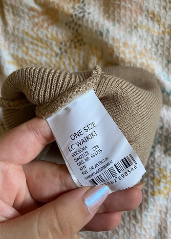 Bej Örgü Kadın Bere - Görsel 3