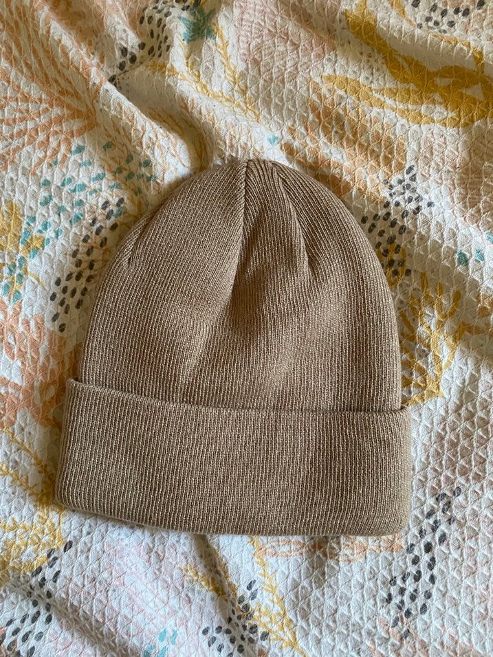 Bej Örgü Kadın Bere - Görsel 2