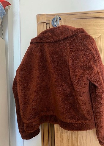 Kahverengi Kürklü Midi Kadın Mont - Görsel 6