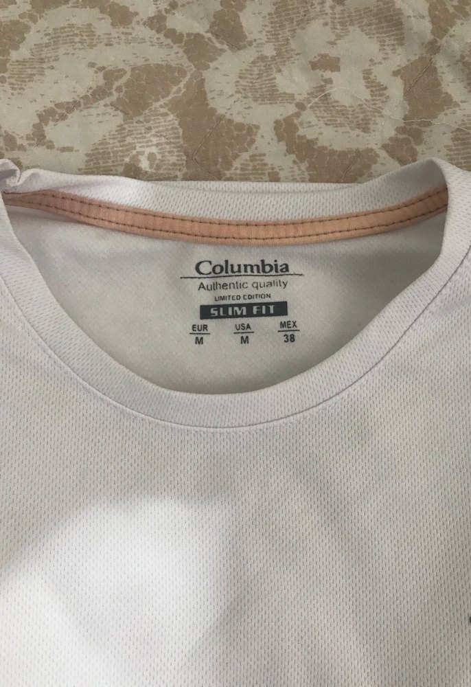 Columbia Beyaz Pamuklu Erkek Tişört - Görsel 2