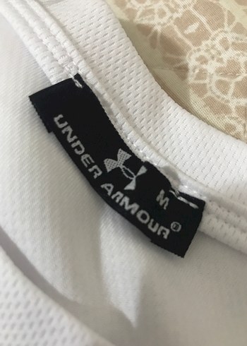 Under Armour Beyaz Erkek Kısa Kollu Tişört - Görsel 2