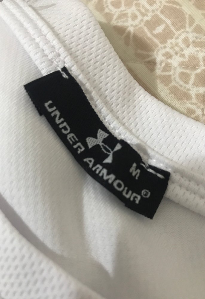 Under Armour Beyaz Erkek Kısa Kollu Tişört - Görsel 2