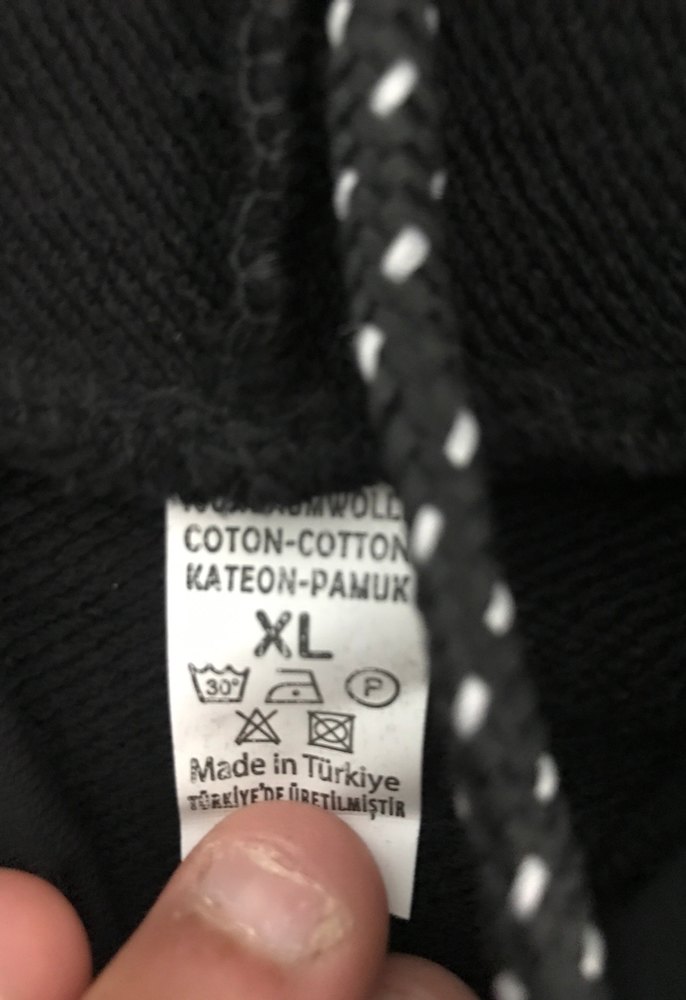 Siyah Kapüşonlu Nike Sweatshirt - Görsel 2