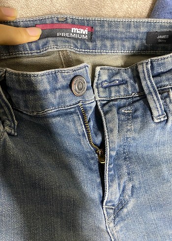 Mavi erkek Jean - Görsel 5