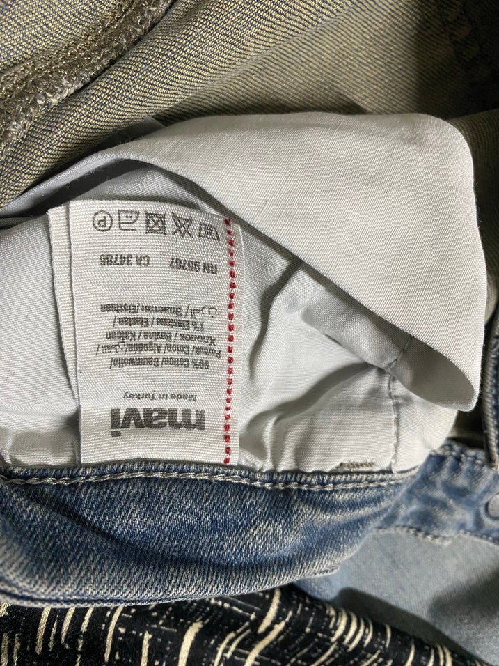 Mavi erkek Jean - Görsel 4