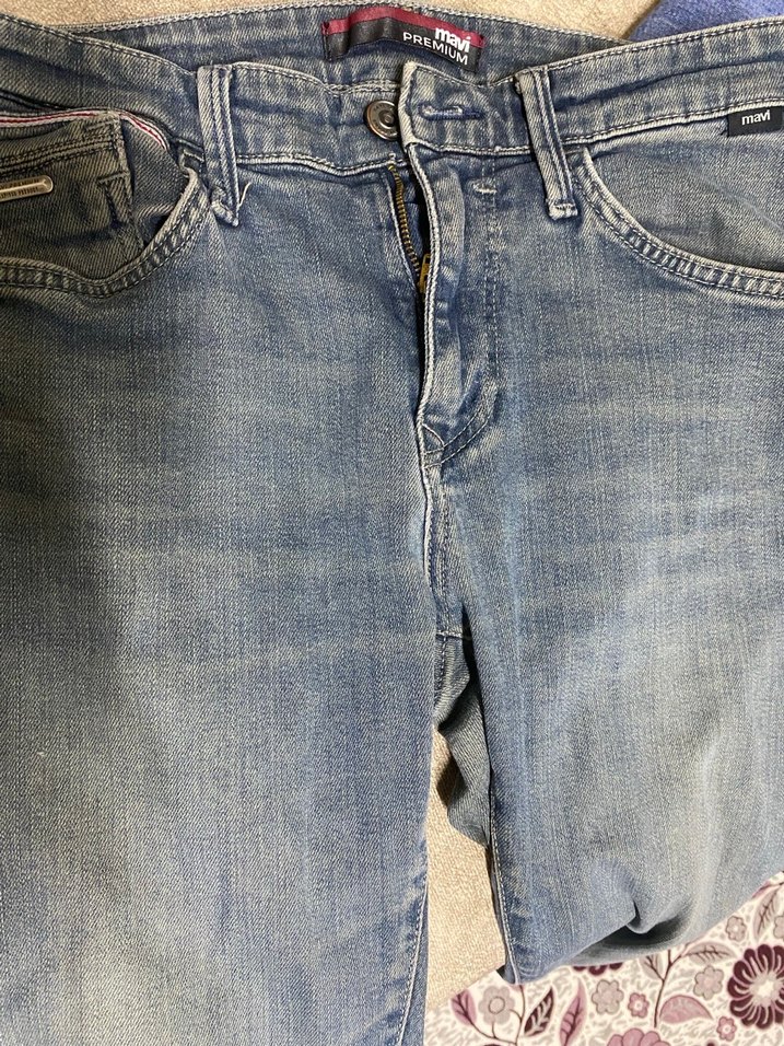 Mavi erkek Jean - Görsel 3