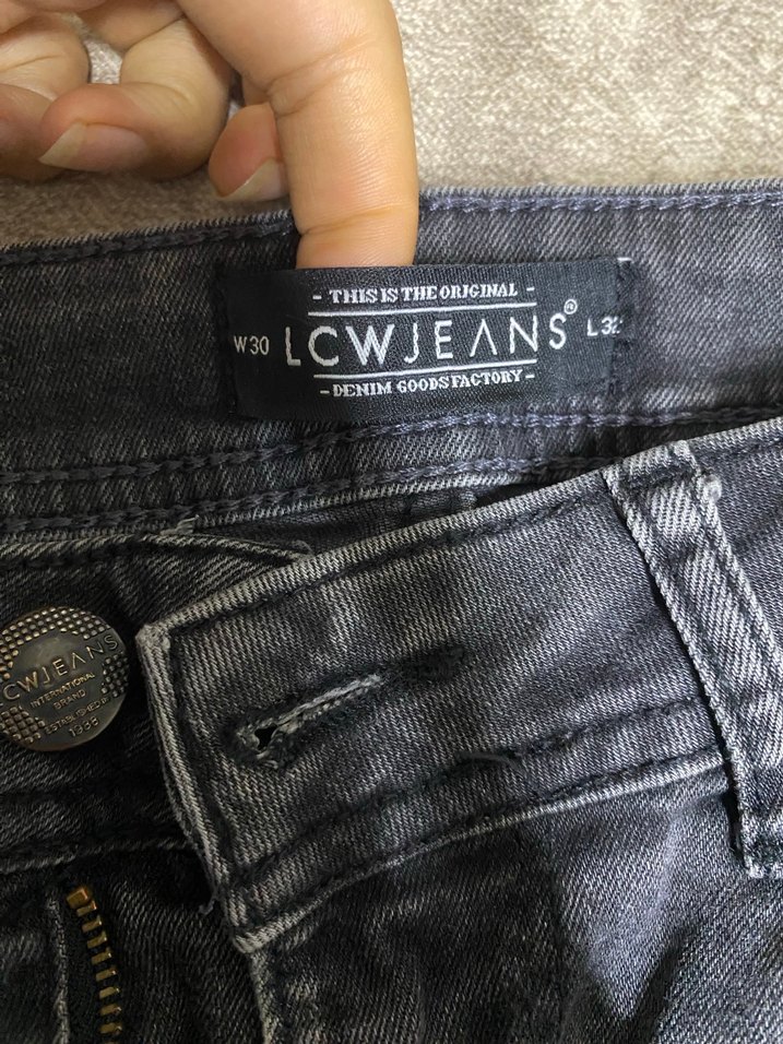 Gri Düğmeli LCW Jeans erkek Jean - Görsel 3