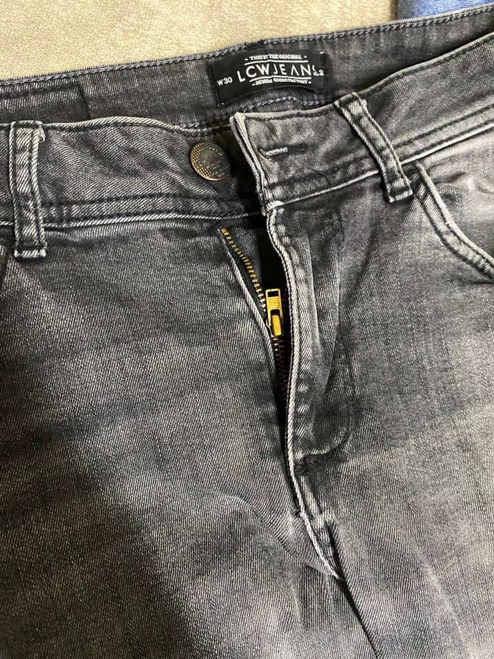 Gri Düğmeli LCW Jeans erkek Jean - Görsel 2