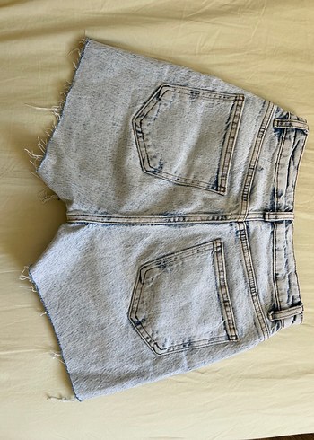 Trendyol & Milla Gri Mini Denim Şort
