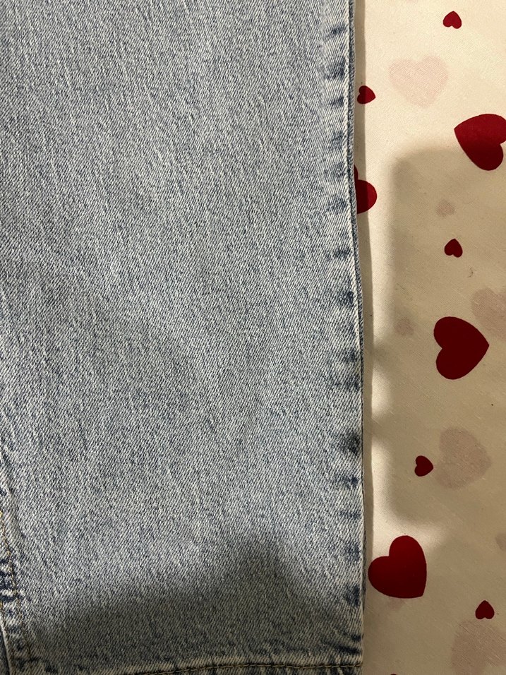 Düğmeli Mavi Midi Boy erkek Denim Jean - Görsel 2