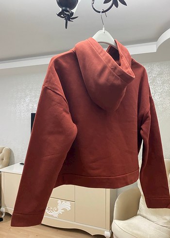 l Beden Bordo Kapüşonlu BOSS WOMAN Sweatshirt