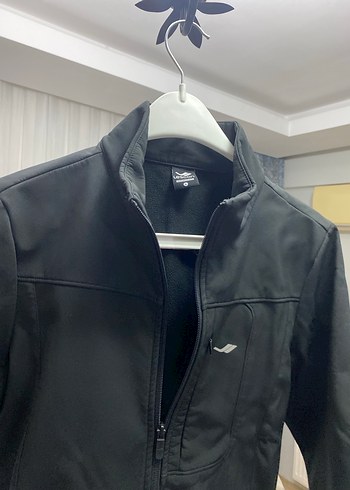 l Beden Fermuarlı Siyah kadın Günlük Ceket