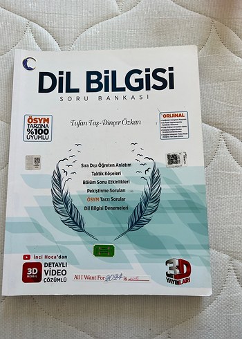 3D Yayınları - Dil Bilgisi Soru Bankası