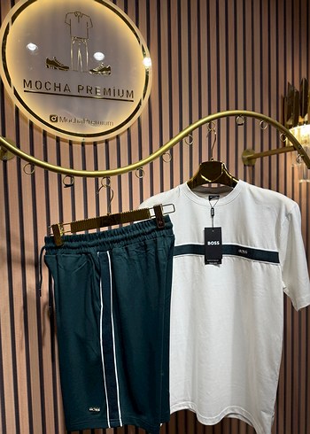 Boss erkek şort takım - Görsel 2