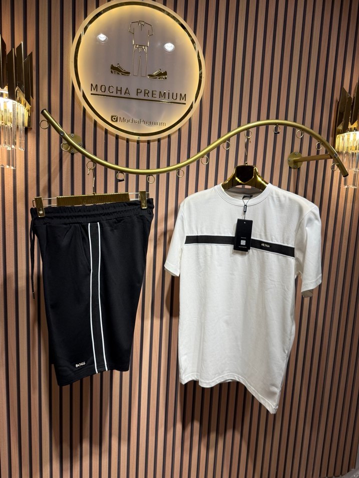 Boss erkek şort takımı - Görsel 2