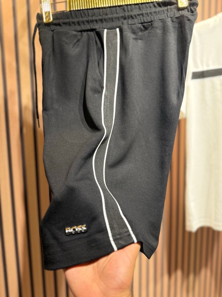 Boss erkek şort takımı - Görsel 4
