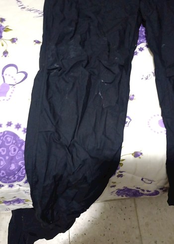 Kadın kargo pantolon siyah - Görsel 3