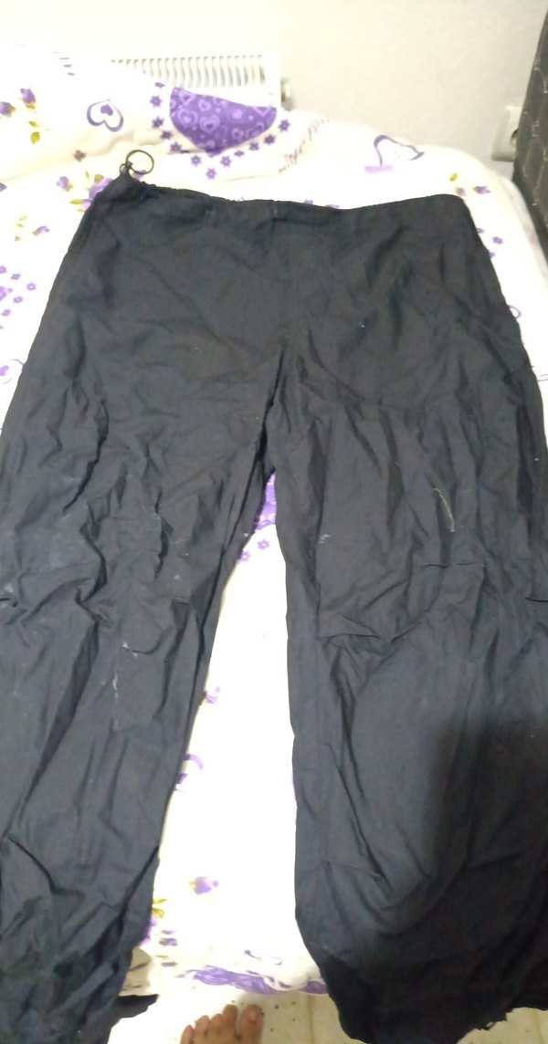 Kadın kargo pantolon siyah - Görsel 4