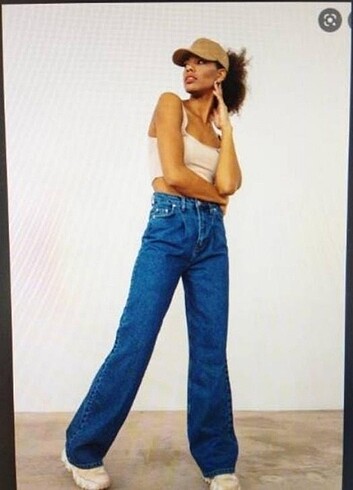 Wide leg jean