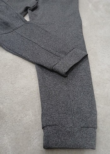 Gri Rahat Kesim Kadın Eşofman Altı - Görsel 2