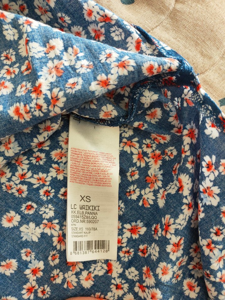 Renkli Bağlamalı V Yakalı Uzun Kadın Elbise - Görsel 4