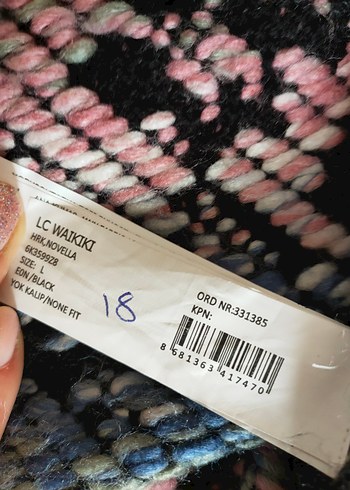 Uzun Bağlama Desenli Bohem Hırka - Görsel 5