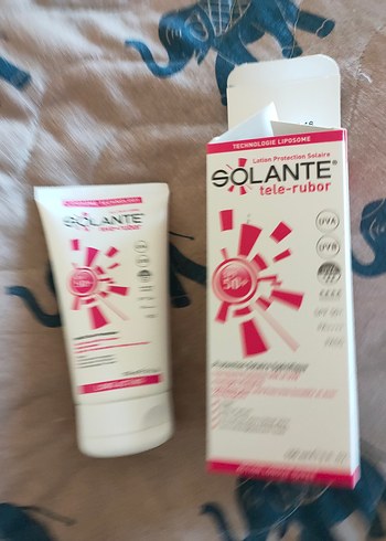 Solante Tele-Rubor SPF 50+ Güneş Koruyucu Losyon - Görsel 2