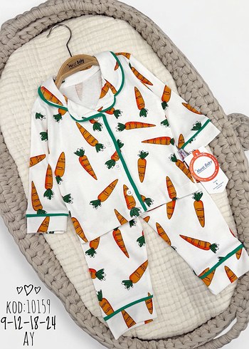 Leopar Desenli Uzun Kollu Hamile Pijama Takımı - Görsel 8