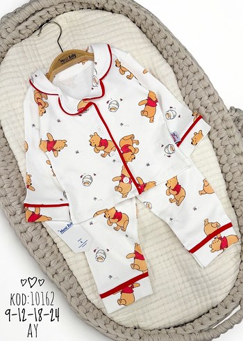 Leopar Desenli Uzun Kollu Hamile Pijama Takımı - Görsel 5